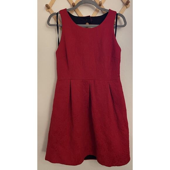 Anthropologie Red Sleeveless Dress - Picture 2 of 10